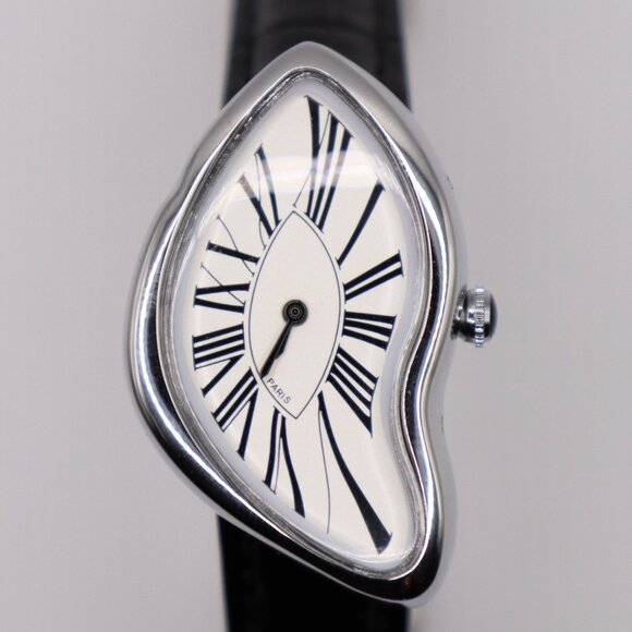 Time Warp Luxury Women’s Watch | Unique Deformed Case | Sapphire Crown - Picture 5 of 8